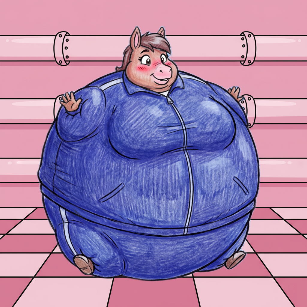 Cheesecake the Horse fursona