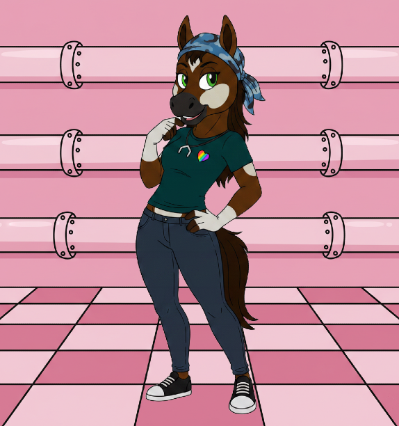 Swags the Horse fursona
